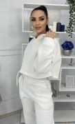 Белый Спортивный женский костюм Двойка | фото №0