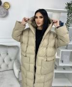 Длинный Женский пуховик / Бренд Gulseli | фото №0