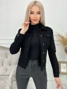 Черная Женская Джинсовая Куртка Likrali Mont | фото №0