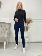 Черные Женские Джинсы Slimfit с лайкрой  | фото №0