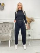 Женские черные Джинсы balloon fit  | фото №0