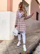 Женское Пальто в клетку | фото №0