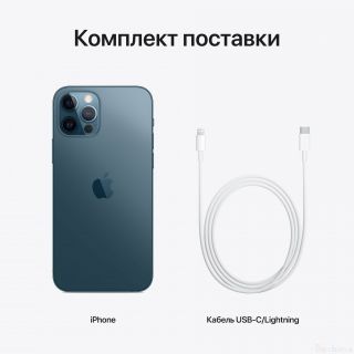 Оригинальный Смартфон Apple iPhone 12 Pro 512Gb A2407 (Тихоокеанский синий) RU/A