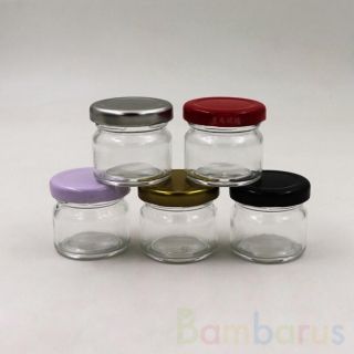 Стеклянная банка мини джем