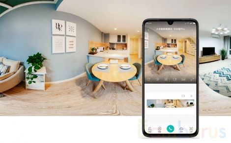 IP камера Xiaomi Mi Smart Camera 2K (PTZ Version) 1296P 360 угол  WIFI