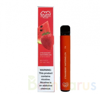 PUFF BAR PLUS 800 STRAWBERRY WATERMELON / Клубника АРБУЗ