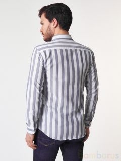 Рубашка Damon Белый,Серый