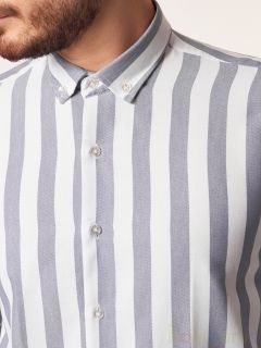 Рубашка Damon Белый,Серый