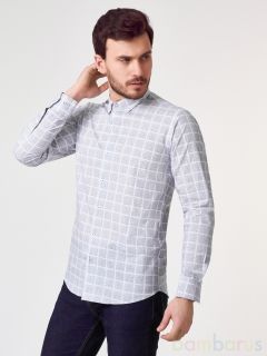 Мужская Рубашка Damon в клетку