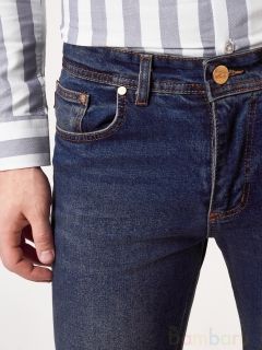 Турецкие джинсы AVCII JEANS SLIM FIT BLUE-DARK с доставкой по Москве и РФ