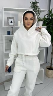 белый Спортивный женский костюм Двойка