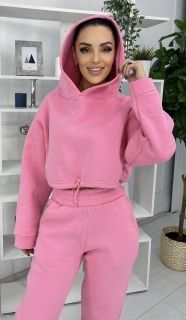 Розовый Спортивный женский костюм Двойка