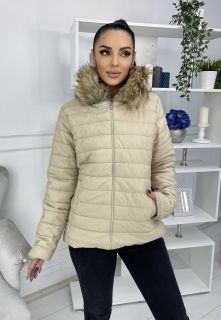 Бежевая Женская Куртка / Осень - Зима