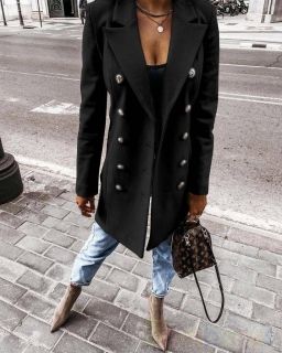 Кашемировое женское пальто 