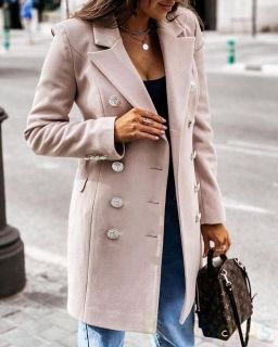 Кашемировое женское пальто 