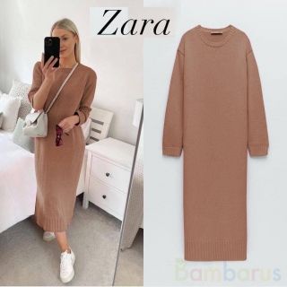 Трикотажная платье  Zara