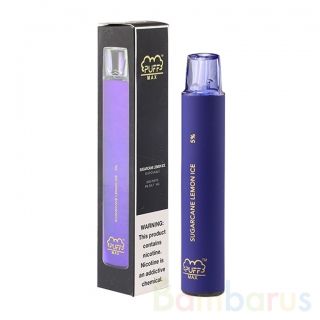 Puff Bar MAX 2000 затяжек Sugarcane Lemon Ice - Сахарный тростник и Ледяной Лимон