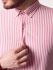  Прямая Рубашка Damon розово-белый полосками