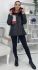 Черная Женская Куртка / Осень - Зима