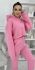 Розовый Спортивный женский костюм Двойка